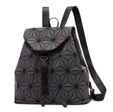 Holographic Luminous Sequin Female Backpacks